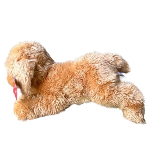 Aurora World Flopsie Plush Goldie Labrador Stuffed Animal Puppy Dog Size 12" NWT - Picture 3 of 11
